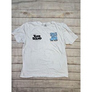 Space Jam Tune Squad T-shirt Men's‎ Size Large Graphic Bugs Bunny Daffy Duck